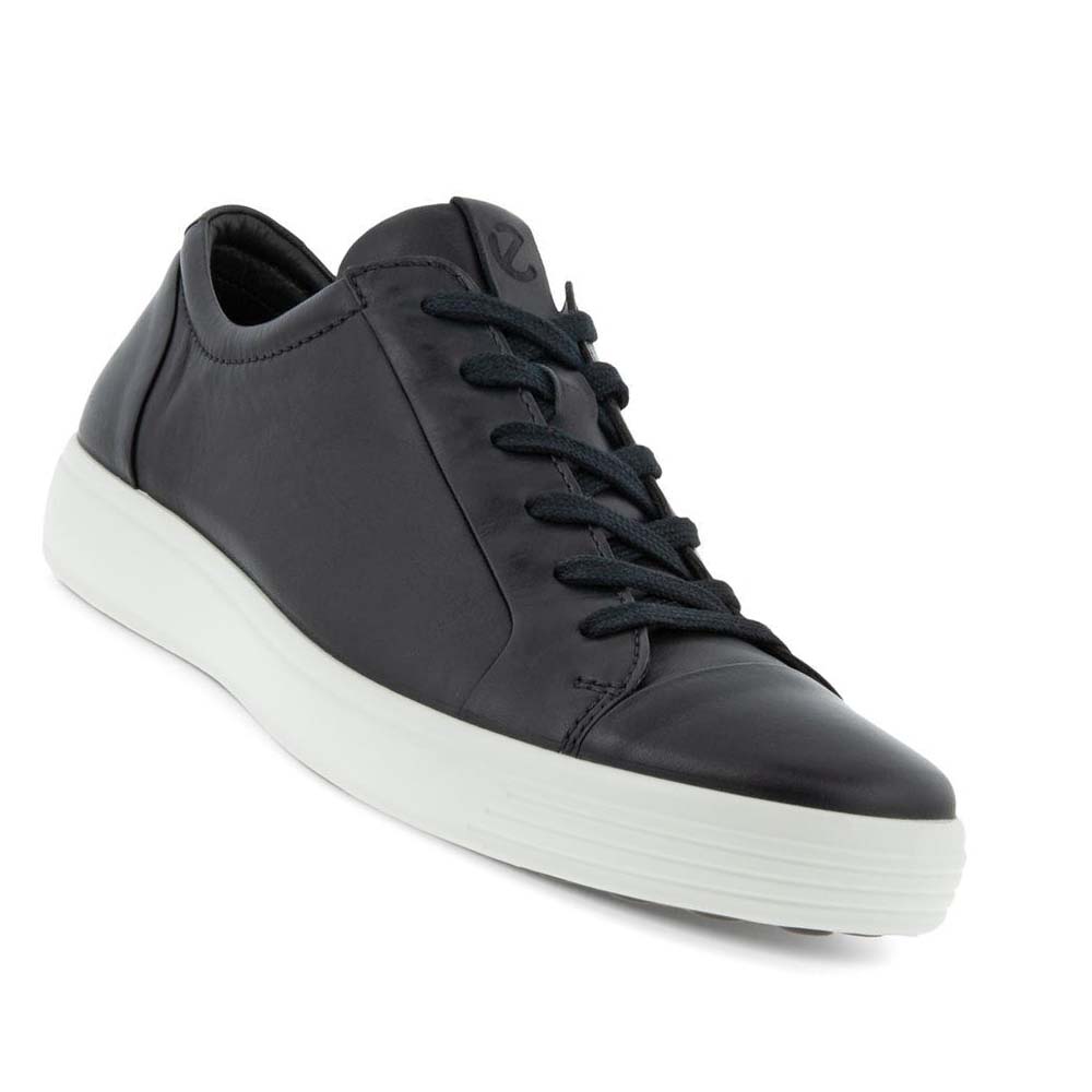 Ecco Soft 7 City Joggesko Herre Svarte | NO 629ILH